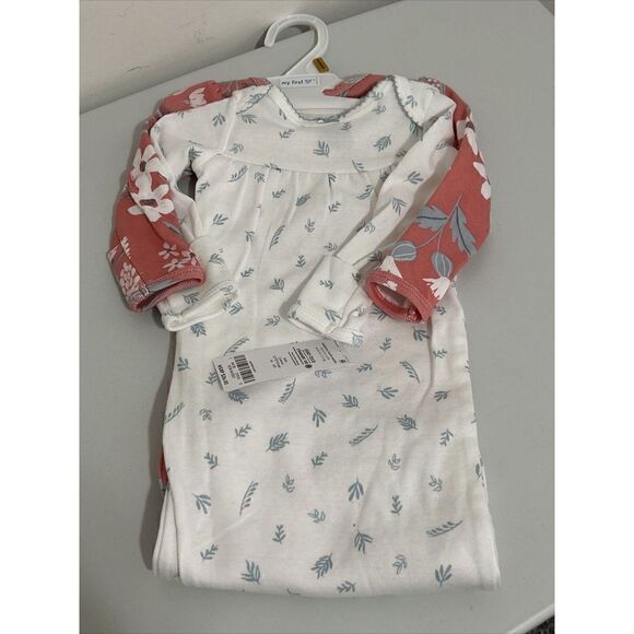 Lot of 10 Pieces Baby Girl Clothes Size Newborn - Picture 4 of 10